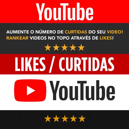Comprar Curtidas no Youtube a partir de R$0,00 Teste Grátis